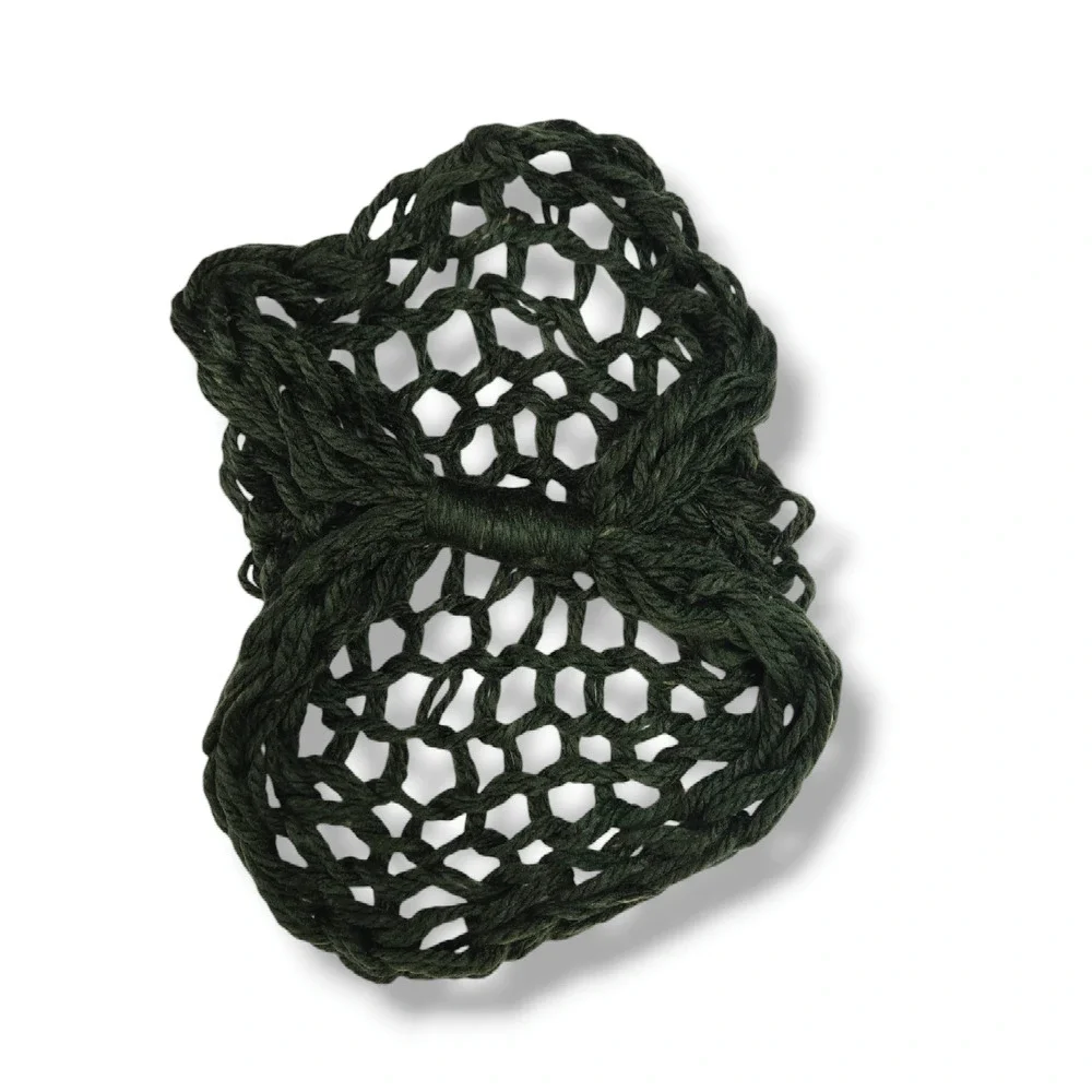 NWT Banded2gether Open Knit Infinity Neck Warmer Scarf‎ One Size Forest Green